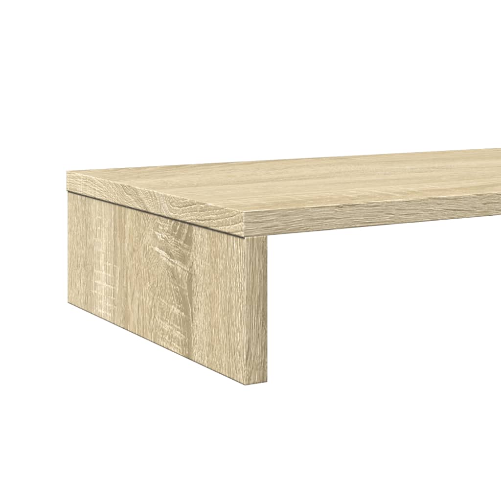 Monitorständer Sonoma-Eiche 100x27x10 cm Holzwerkstoff