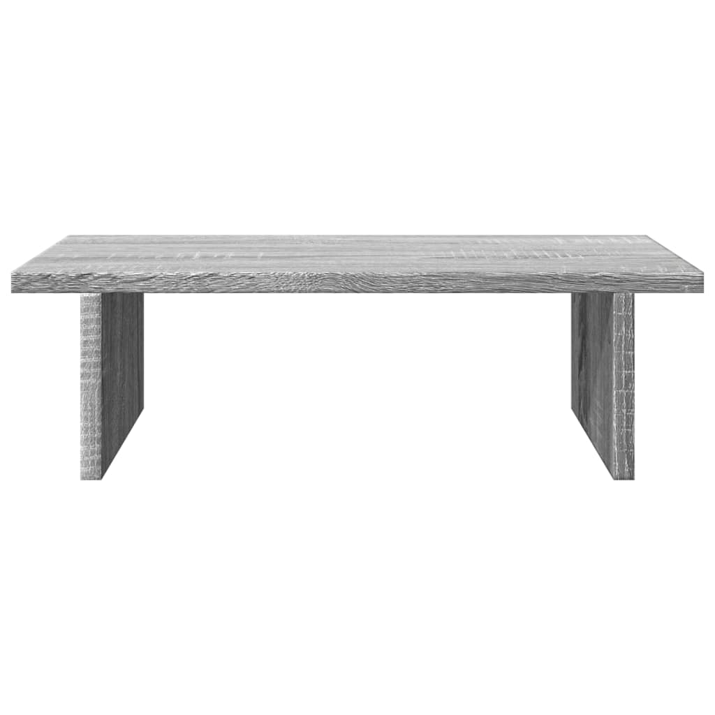 Monitor Stand Gray Sonoma 50x27x15 cm Wood Material