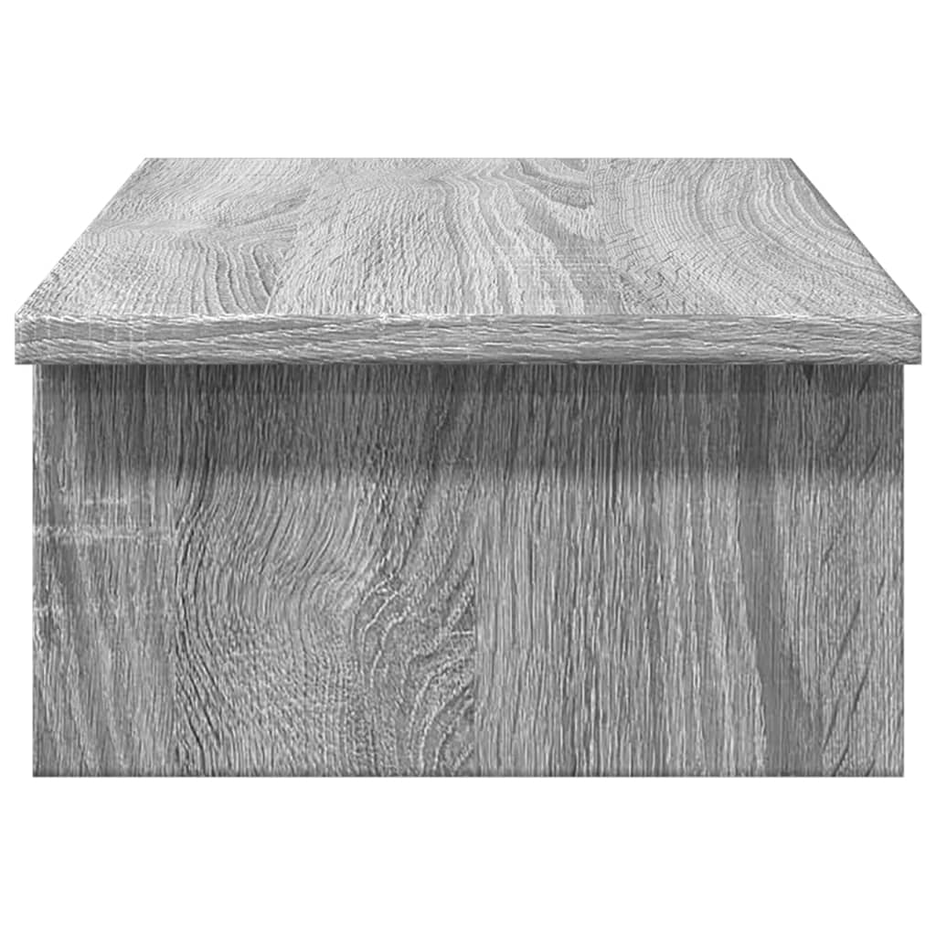 Monitor Stand Gray Sonoma 50x27x15 cm Wood Material