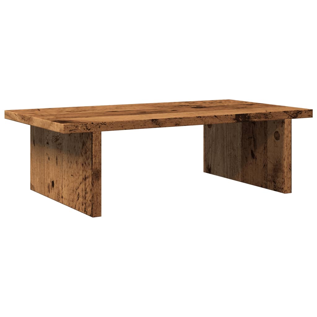 Monitorständer Altholz-Optik 50x27x15 cm Holzwerkstoff