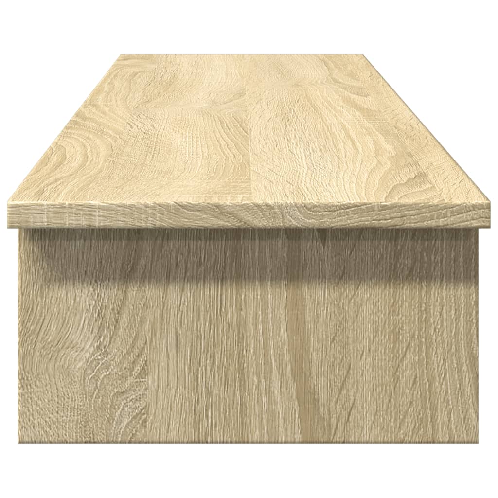 Monitorständer Sonoma-Eiche 100x27x15 cm Holzwerkstoff