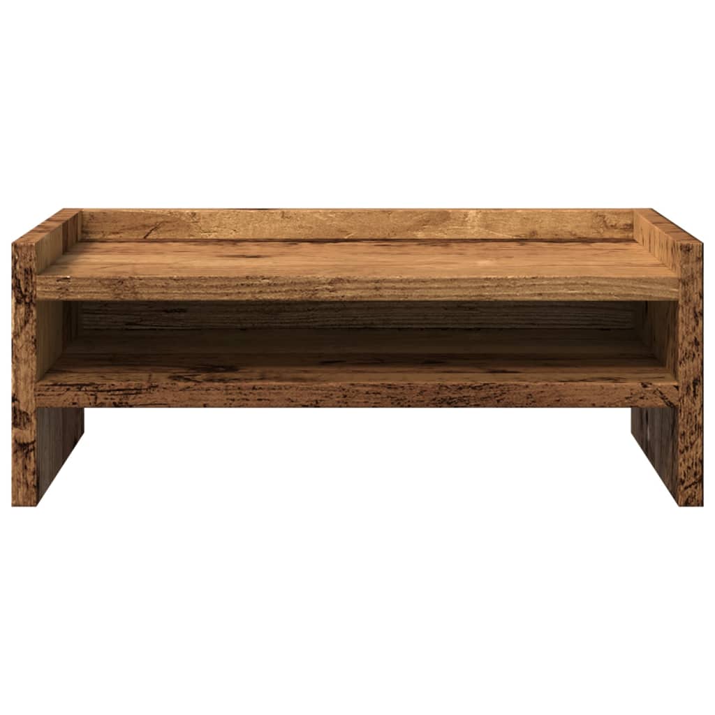 Monitor stand old wood look 42x24x16 cm wood material