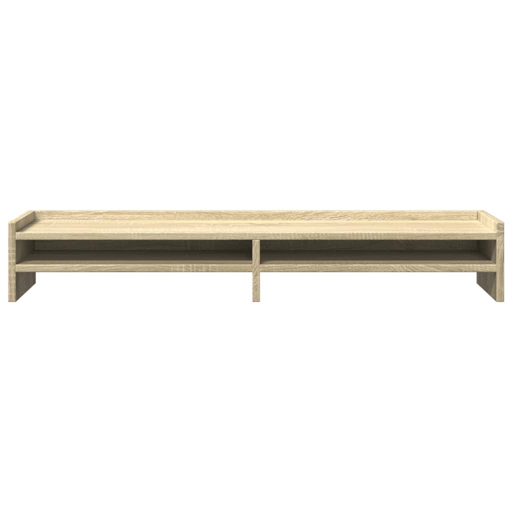 Monitor stand Sonoma oak 100x24x16 cm wood material