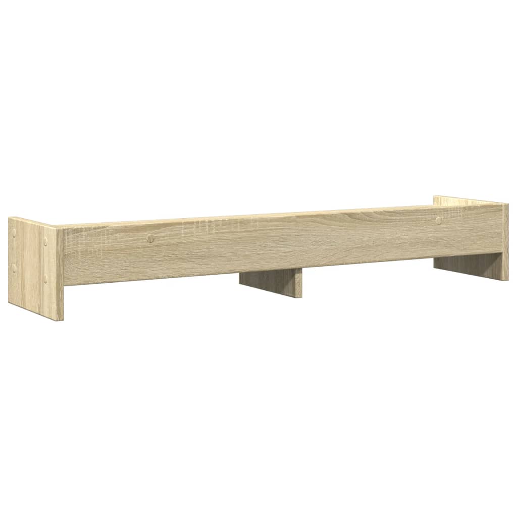 Monitor stand Sonoma oak 100x24x16 cm wood material