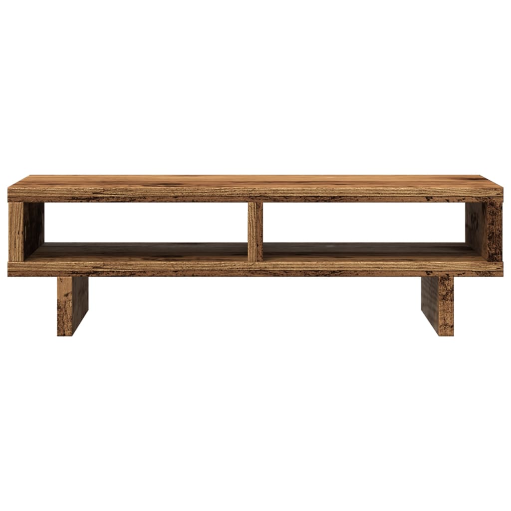 Monitor stand old wood look 50x27x15 cm wood material