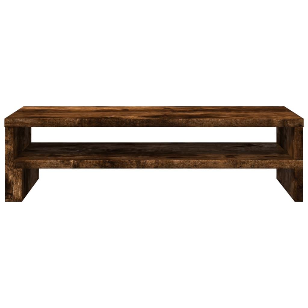 Monitor stand smoked oak 54x22x15 cm wood material