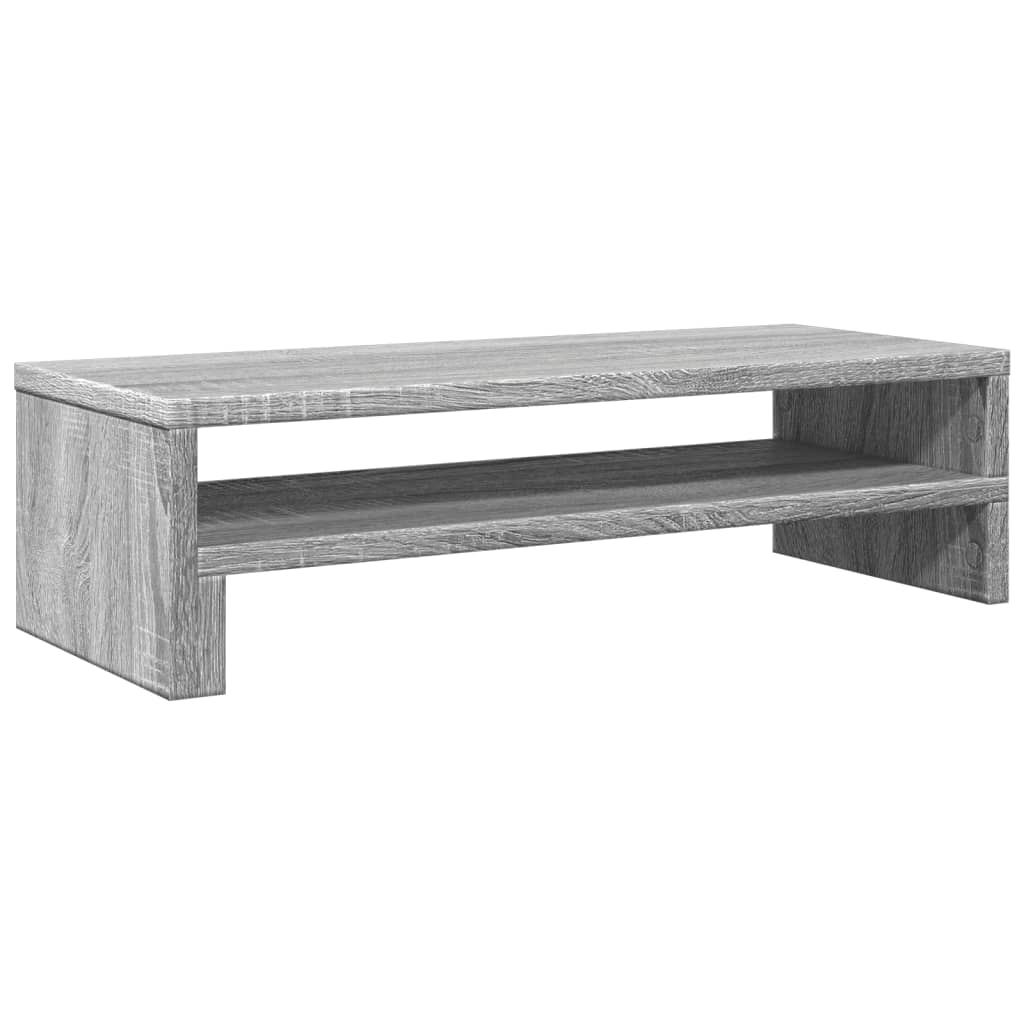 Monitorständer Grau Sonoma 54x22x15 cm Holzwerkstoff