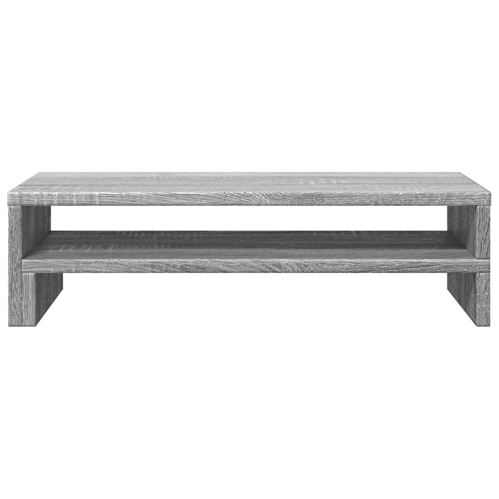 Monitor Stand Gray Sonoma 54x22x15 cm Wood Material