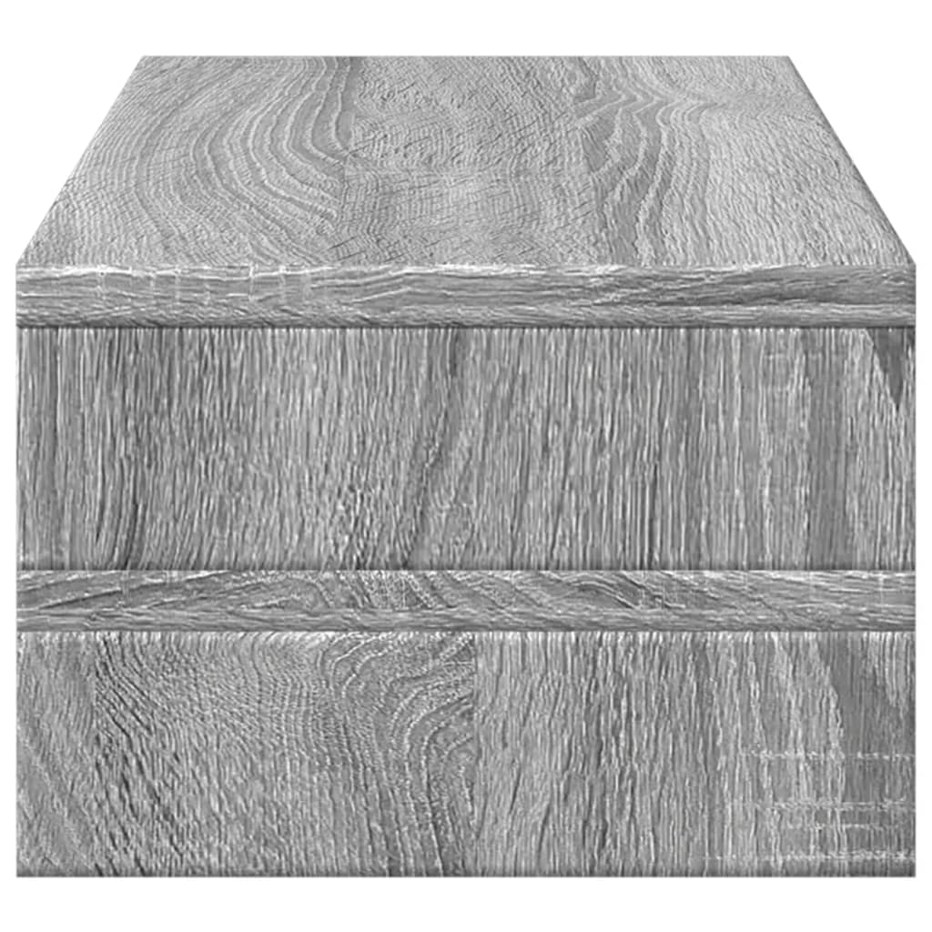 Monitor Stand Gray Sonoma 54x22x15 cm Wood Material