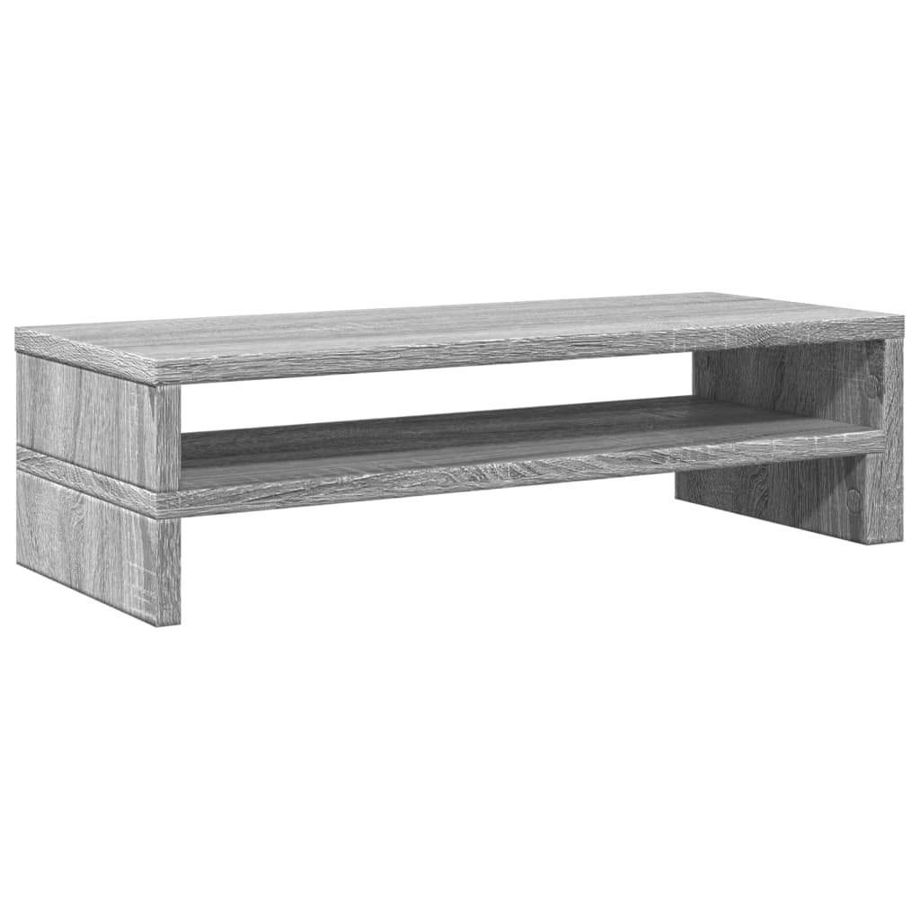 Monitor Stand Gray Sonoma 54x22x15 cm Wood Material