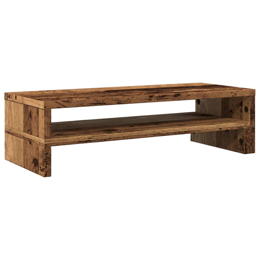 Monitorständer Altholz-Optik 54x22x15 cm Holzwerkstoff