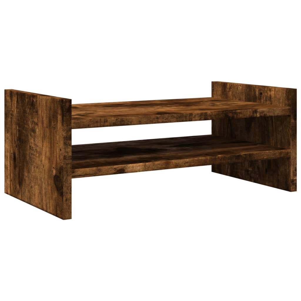 Monitor stand smoked oak 50x27x20 cm wood material