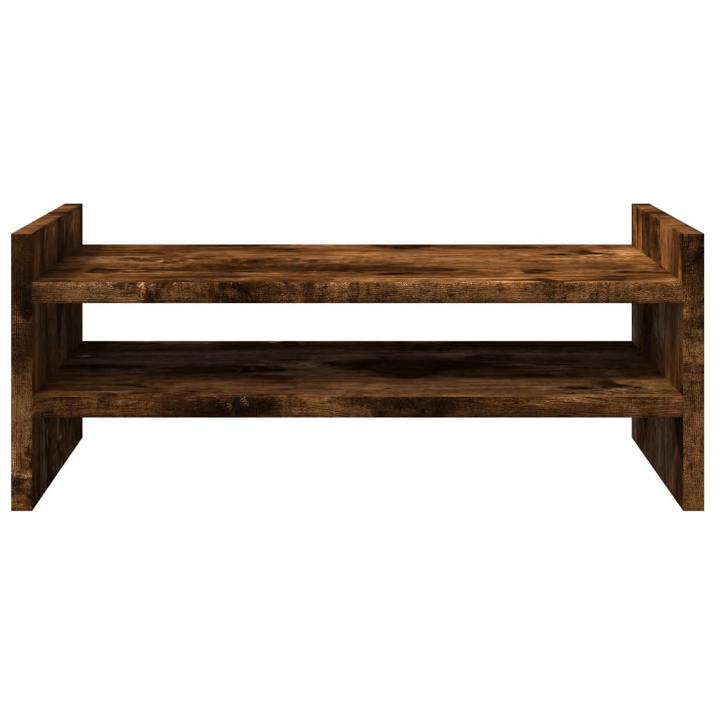 Monitor stand smoked oak 50x27x20 cm wood material