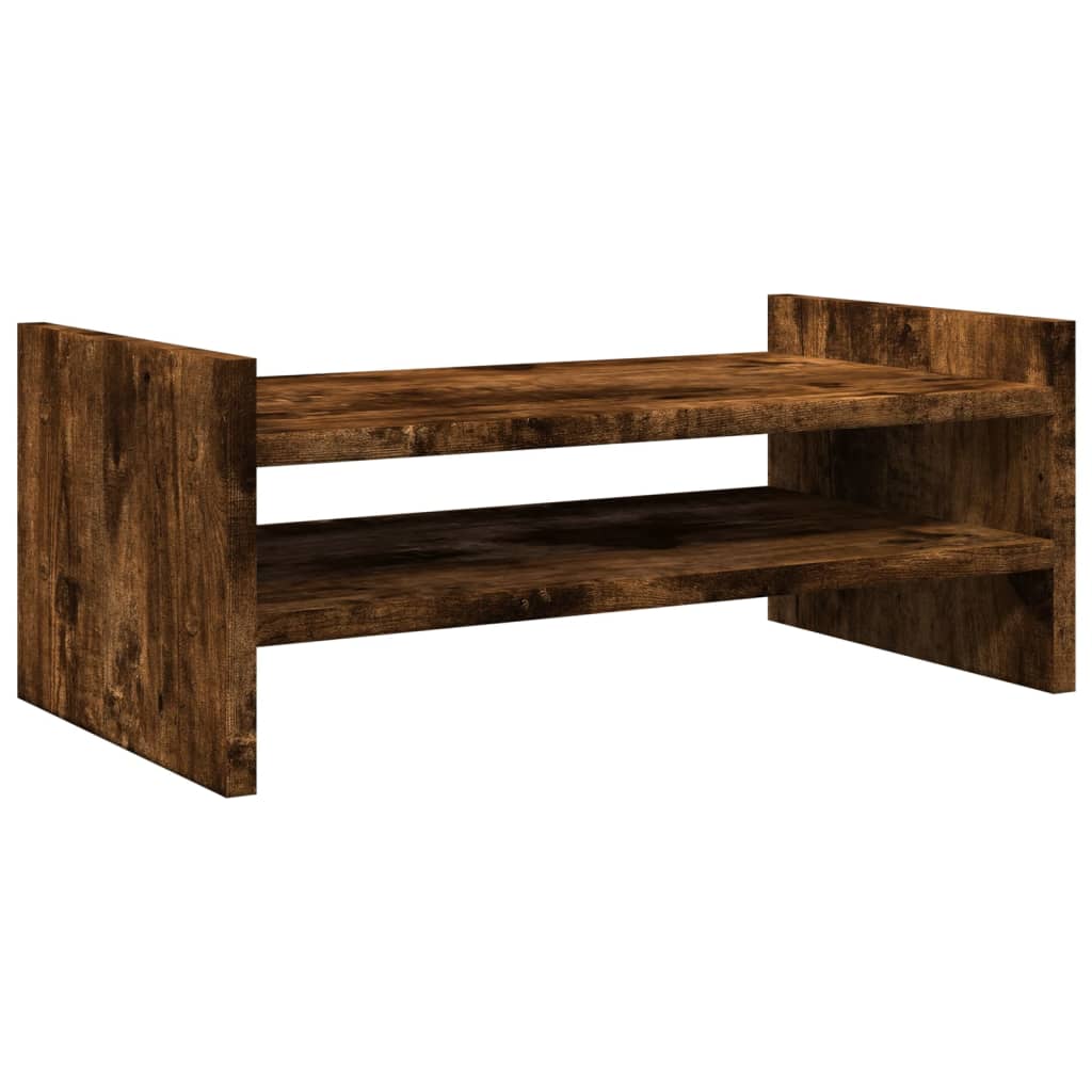 Monitor stand smoked oak 50x27x20 cm wood material