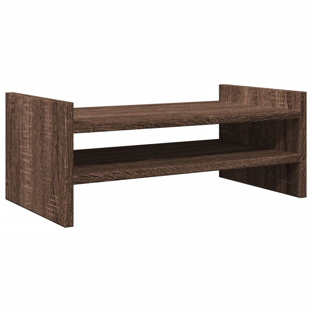 Monitor stand oak look 50x27x20 cm wood material