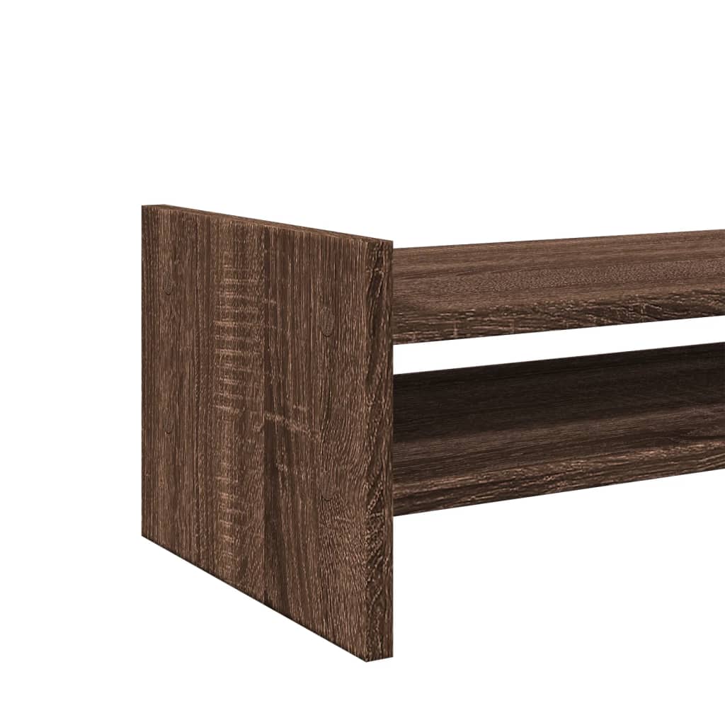 Monitor stand oak look 50x27x20 cm wood material