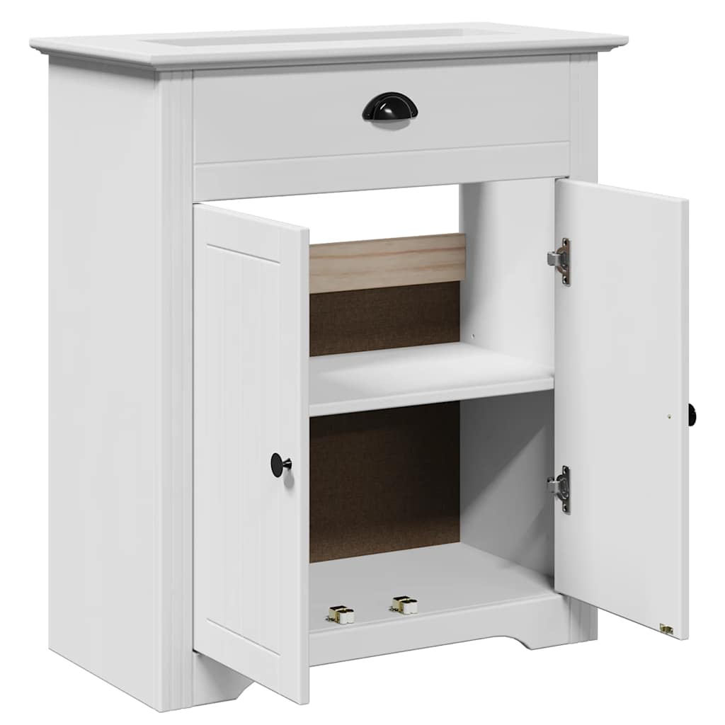 Washbasin base cabinet BODO White 70x35x80 cm