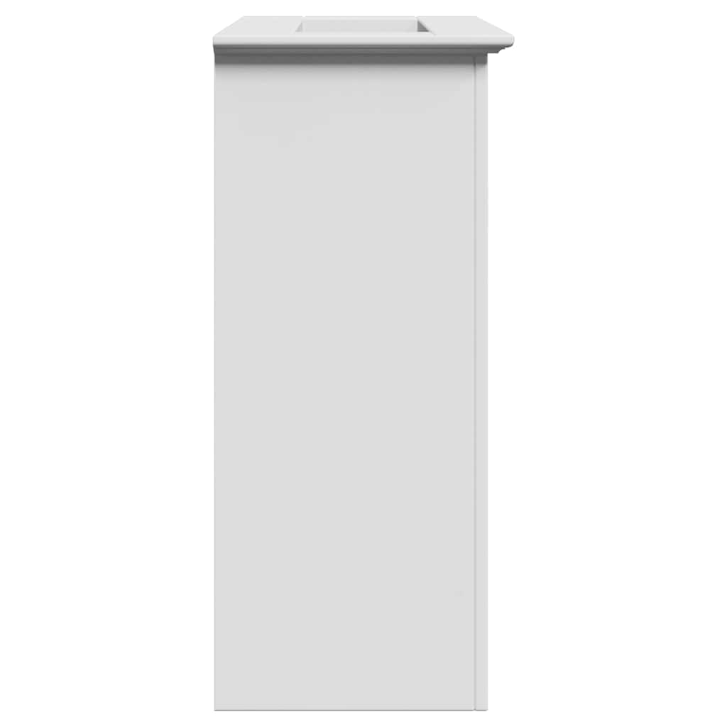 Washbasin base cabinet BODO White 70x35x80 cm