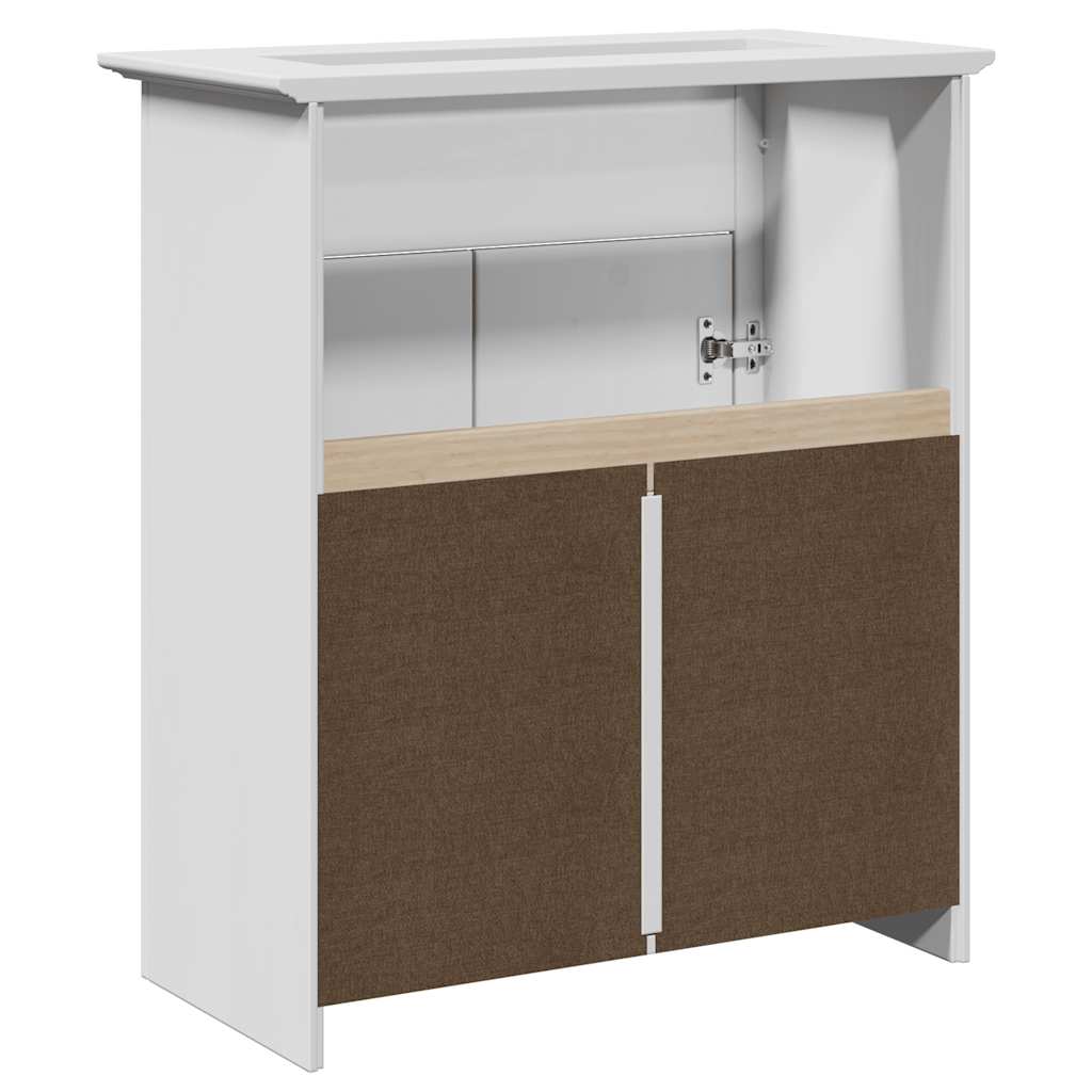 Washbasin base cabinet BODO White 70x35x80 cm