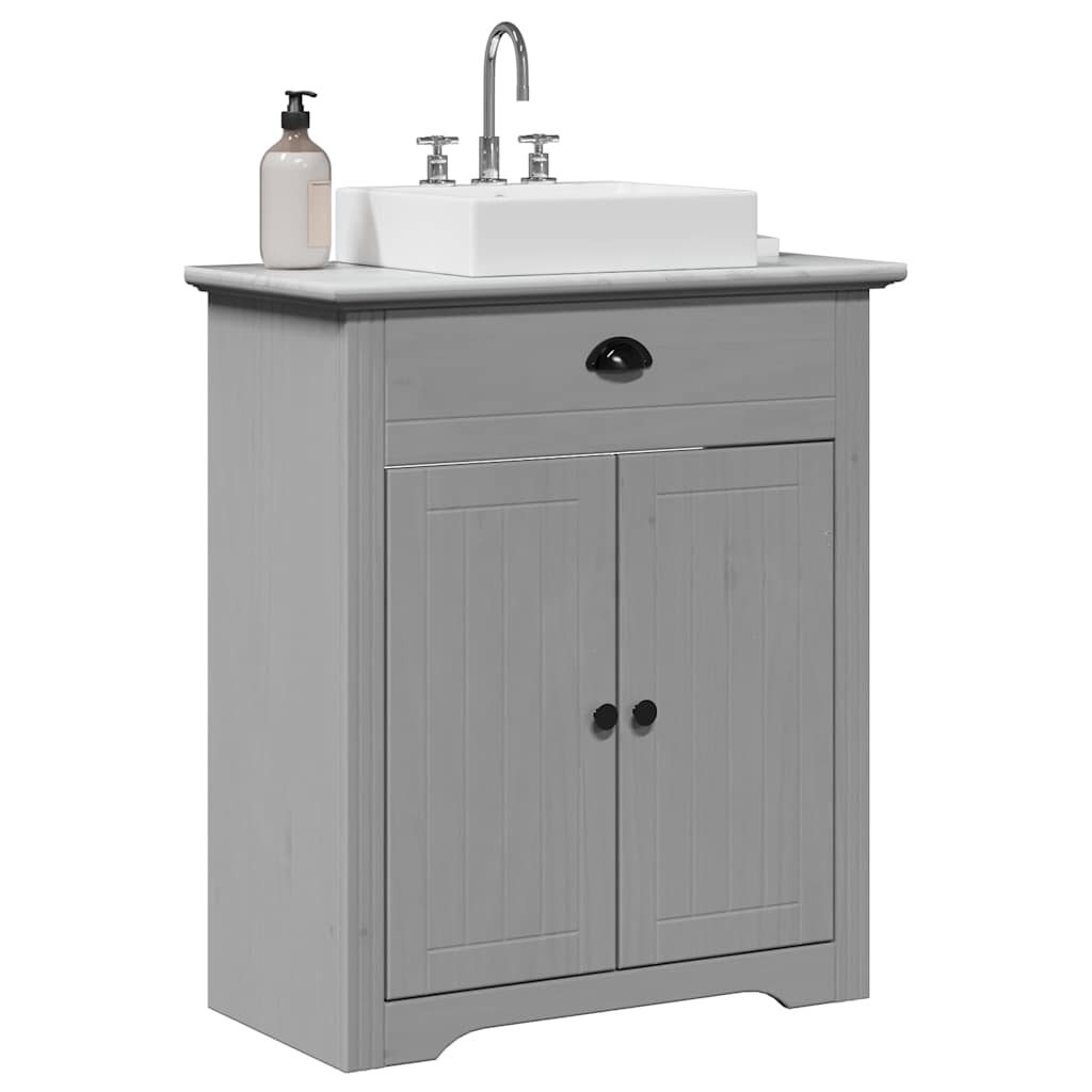 Washbasin cabinet BODO Grey 70x35x80 cm