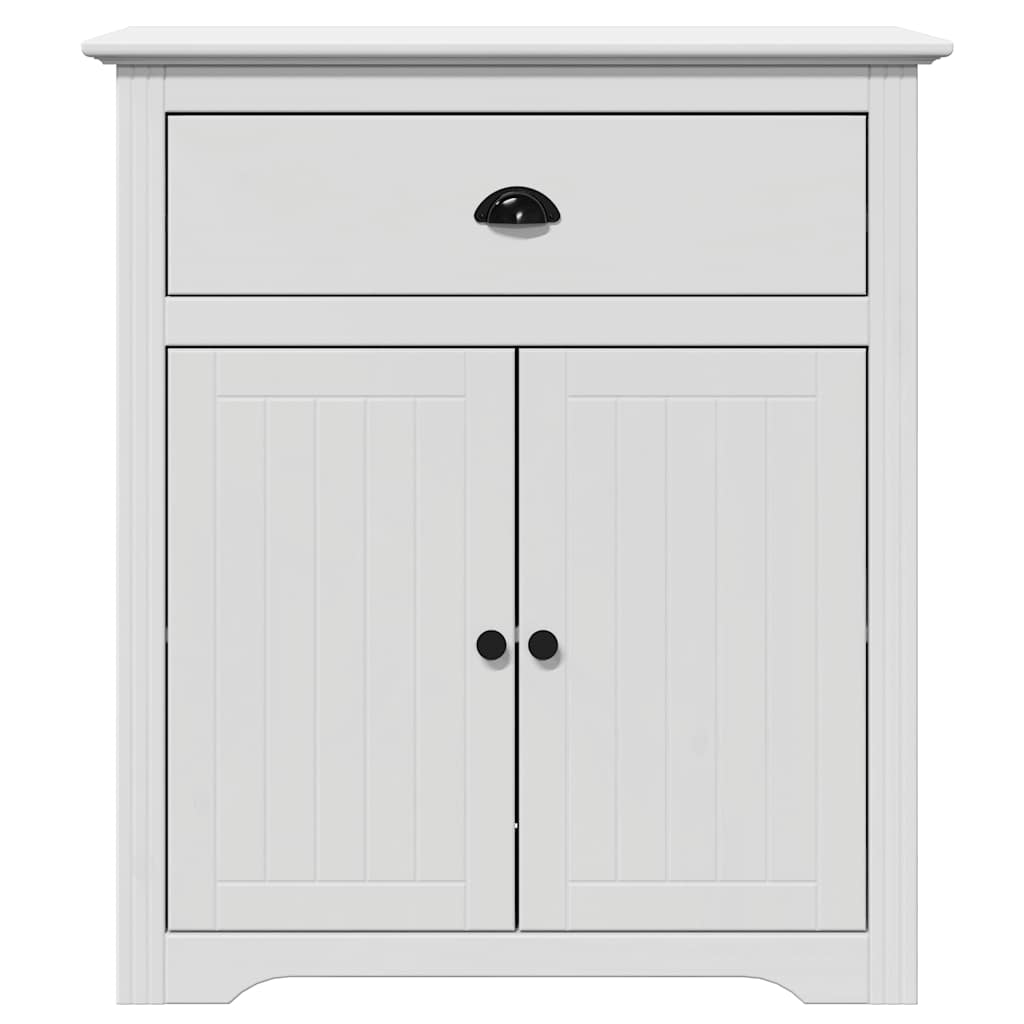 Hallway Cabinet BODO White 80x35x90 cm