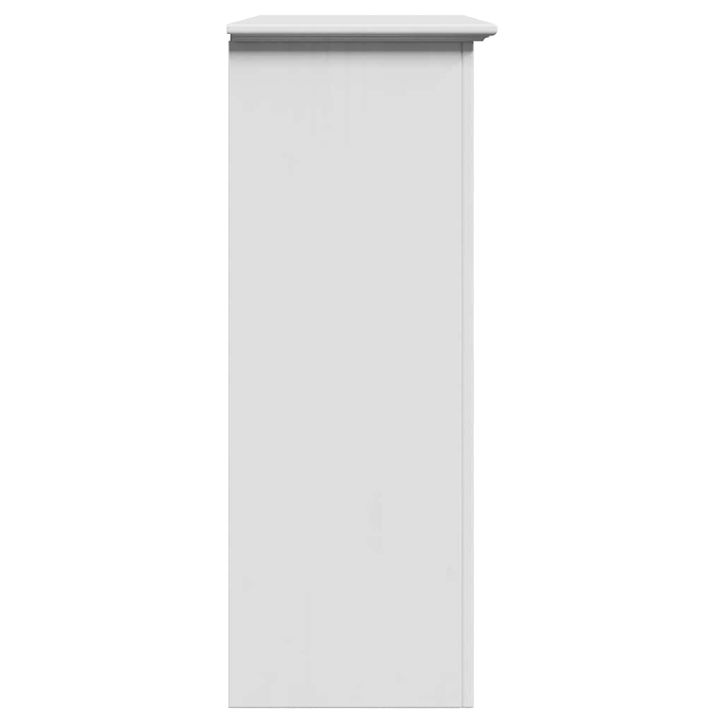 Hallway Cabinet BODO White 80x35x90 cm