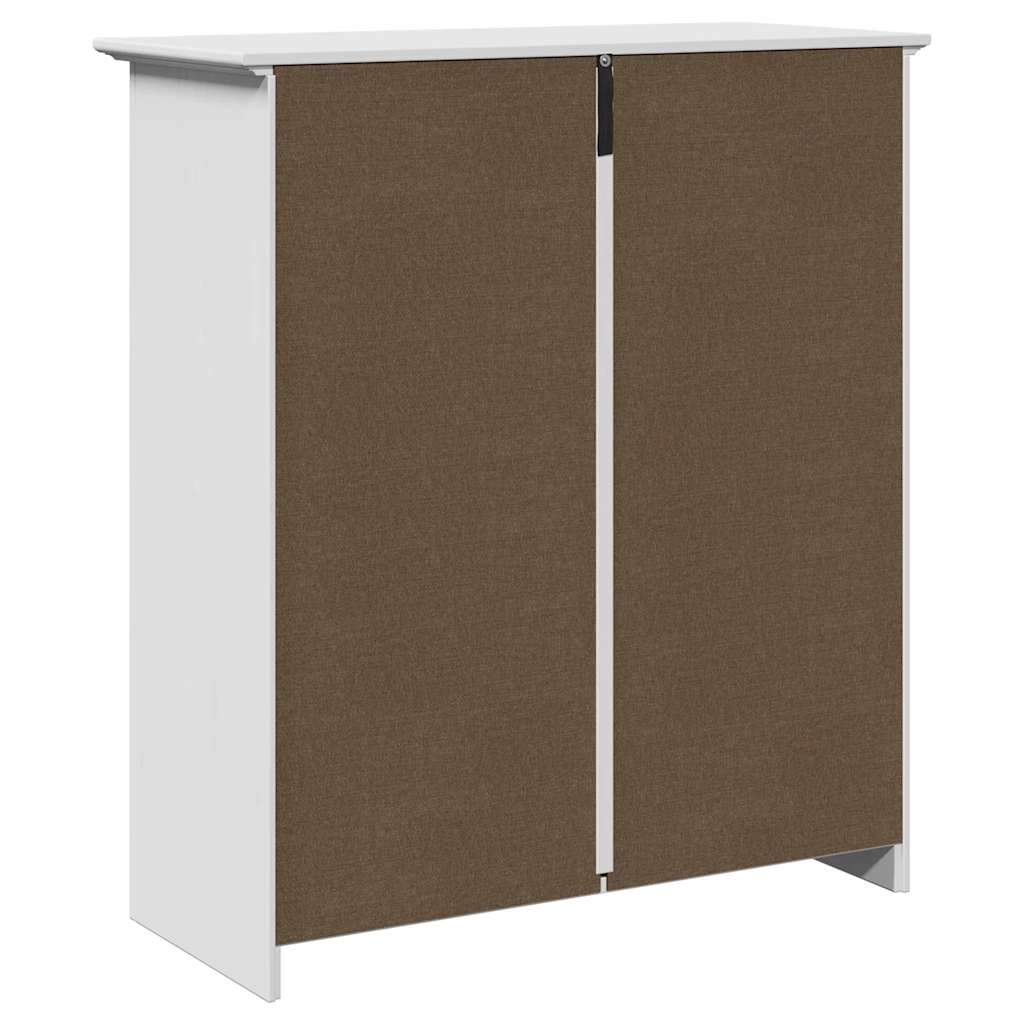 Hallway Cabinet BODO White 80x35x90 cm