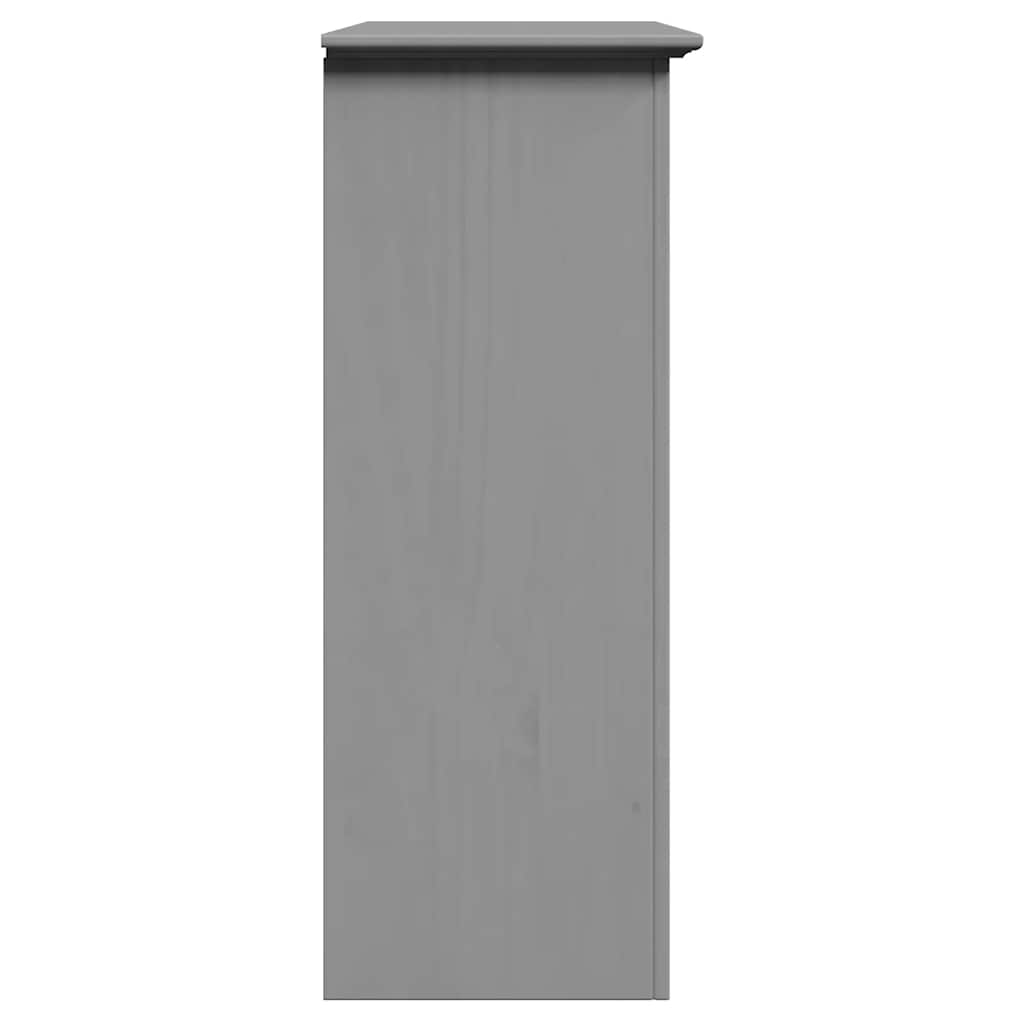 Hall cabinet BODO gray 80x35x90 cm