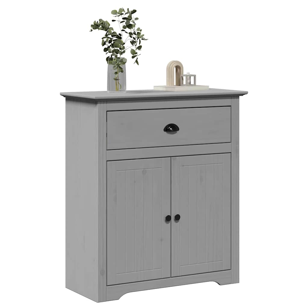 Hall cabinet BODO gray 80x35x90 cm