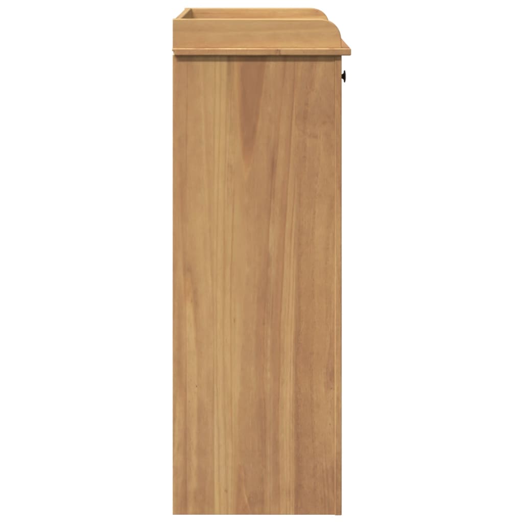 Weinschrank Panama 57x40x111,5 cm Massivholz Kiefer