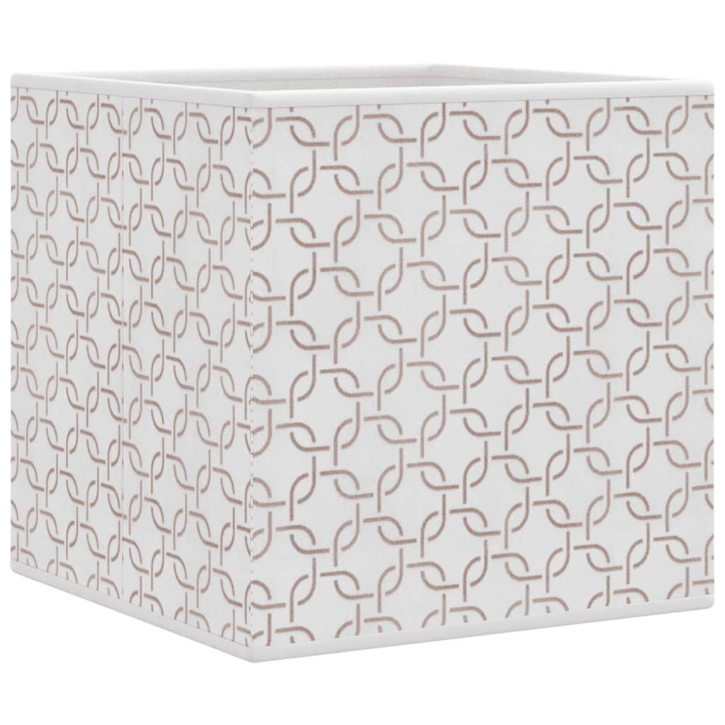 Faltboxen 10 Stk. Creme 32x32x32 cm Vlies