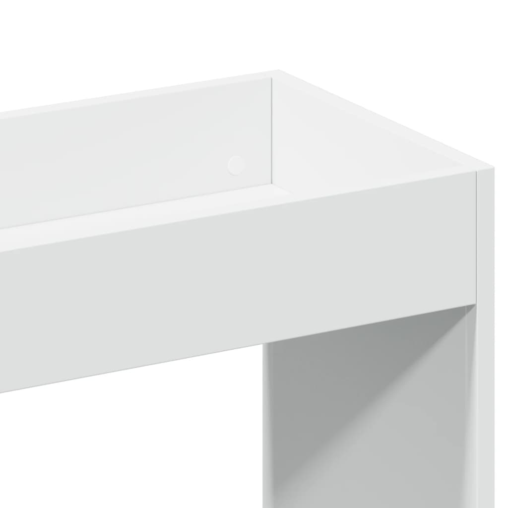 Highboard White 63x33x100 cm Wood Material