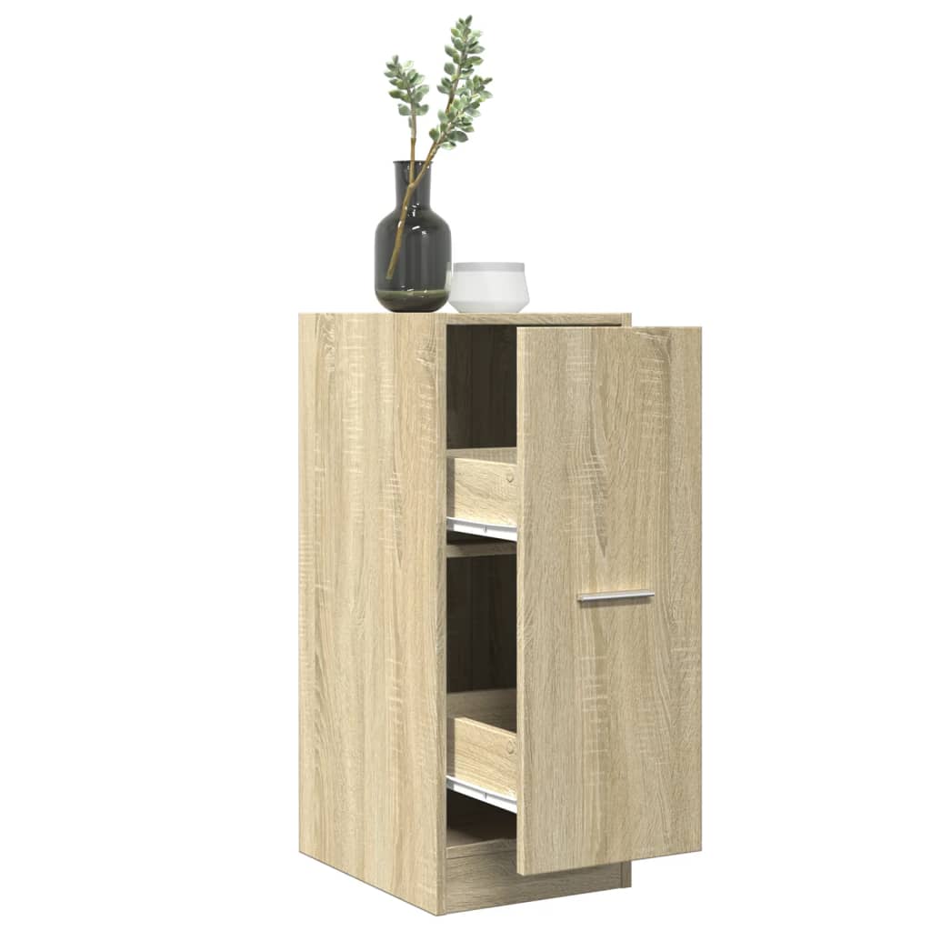 Apothecary Cabinet Sonoma Oak 30x41x77.5 cm Wood Material