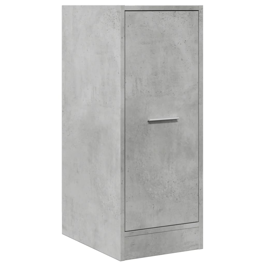 Apothecary Cabinet Concrete Grey 30x41x77.5 cm Wood Material