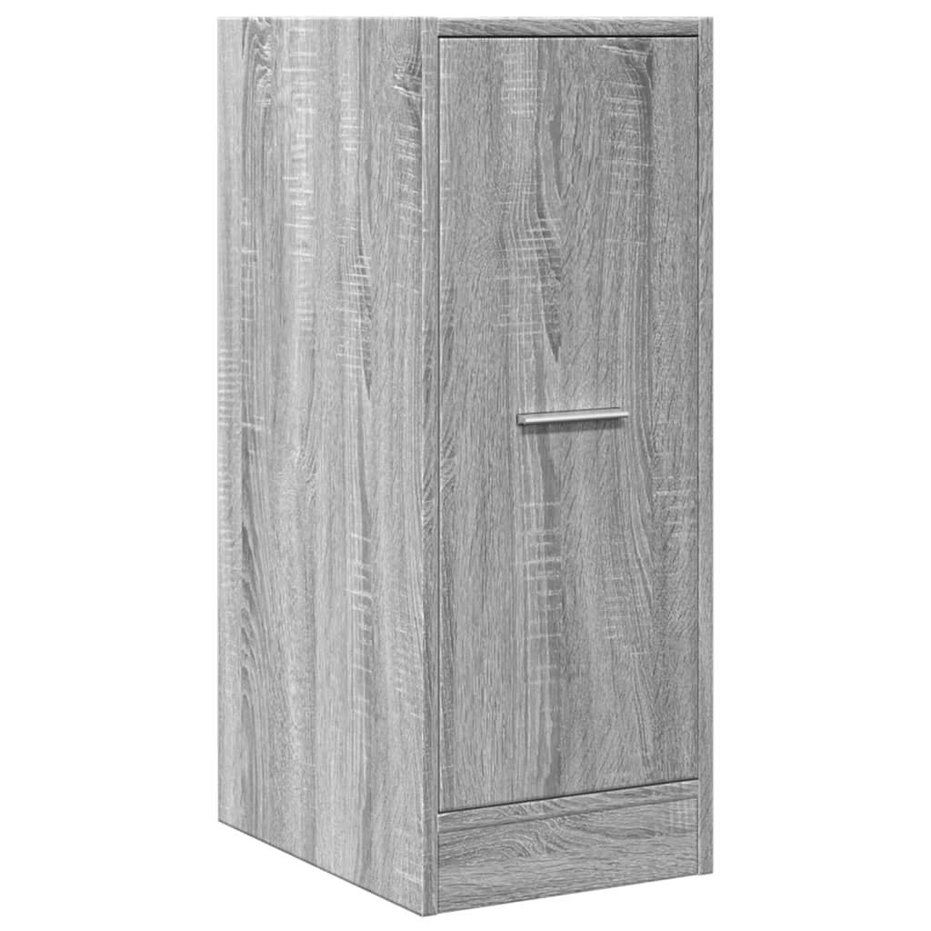 Apothecary Cabinet Gray Sonoma 30x41x77.5 cm Wood Material