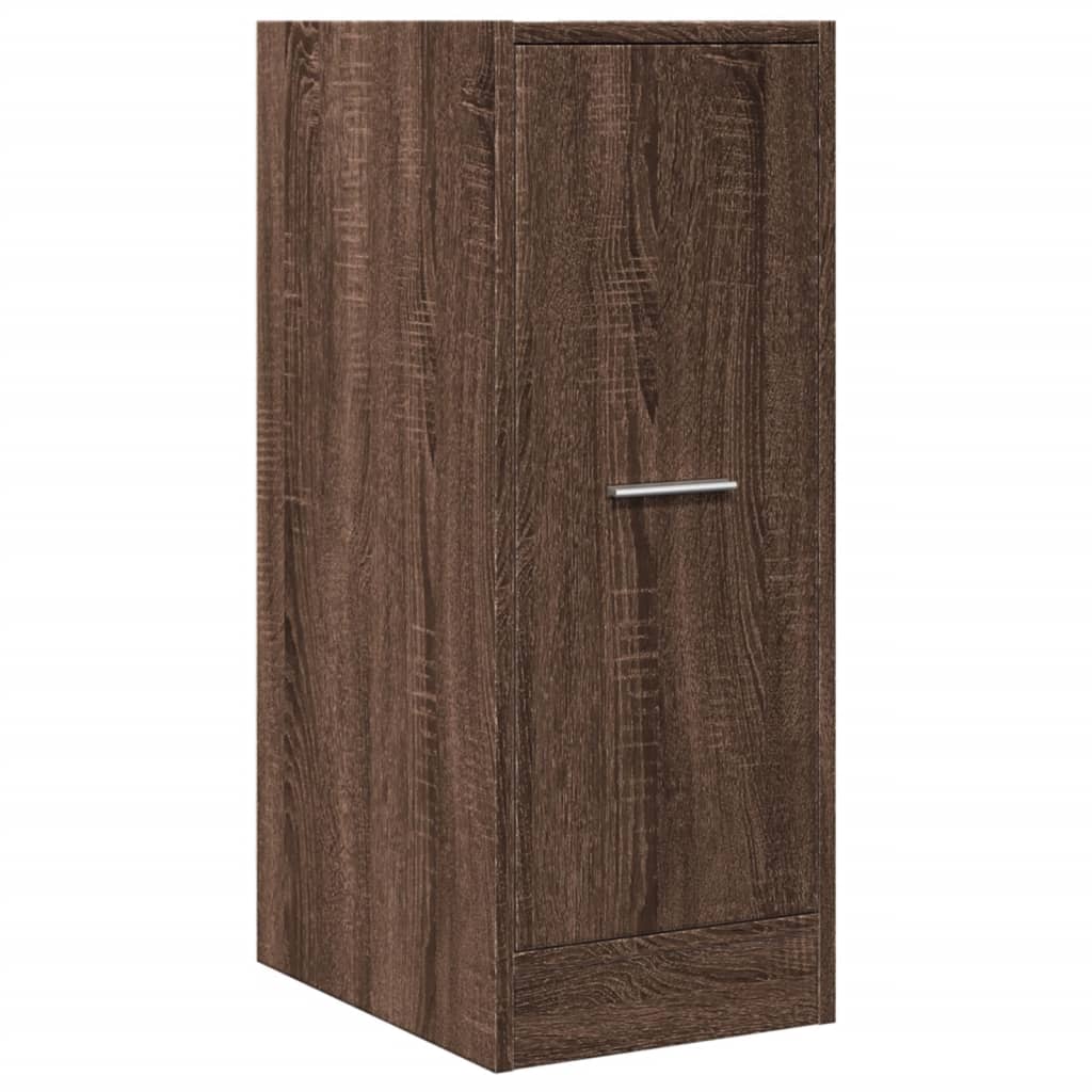 Apothecary Cabinet Brown Oak Look 30x41x77.5 cm Wood Material