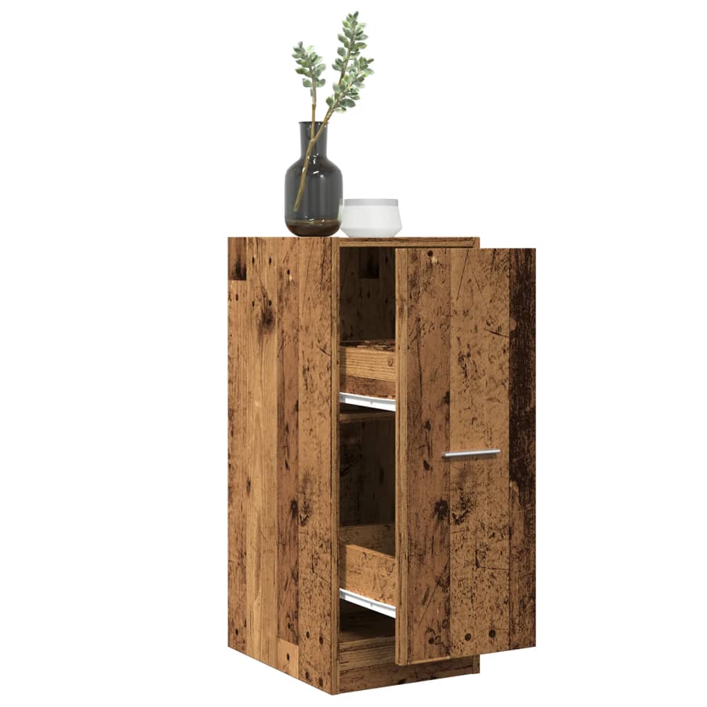 Apothecary cabinet old wood look 30x41x77.5 cm wood material