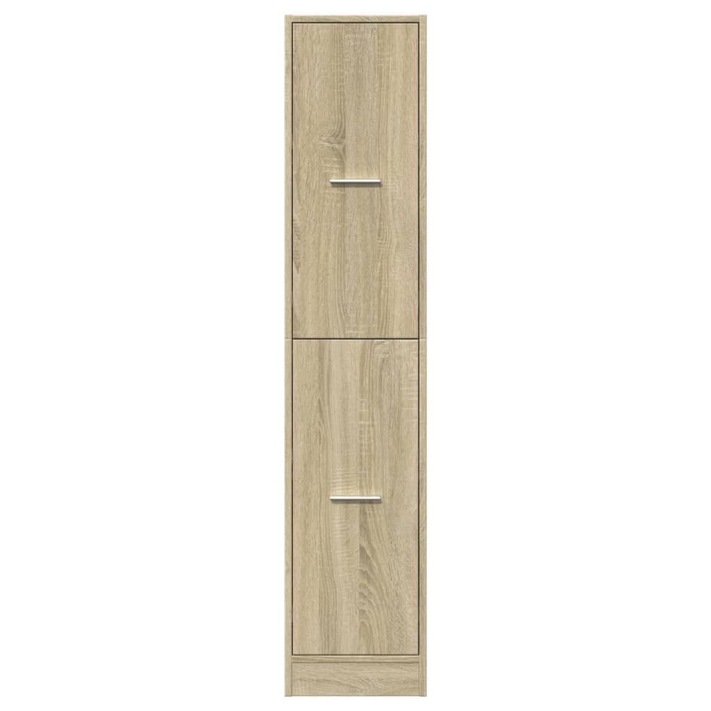 Apothekerschrank Sonoma-Eiche 30x41x144,5 cm Holzwerkstoff