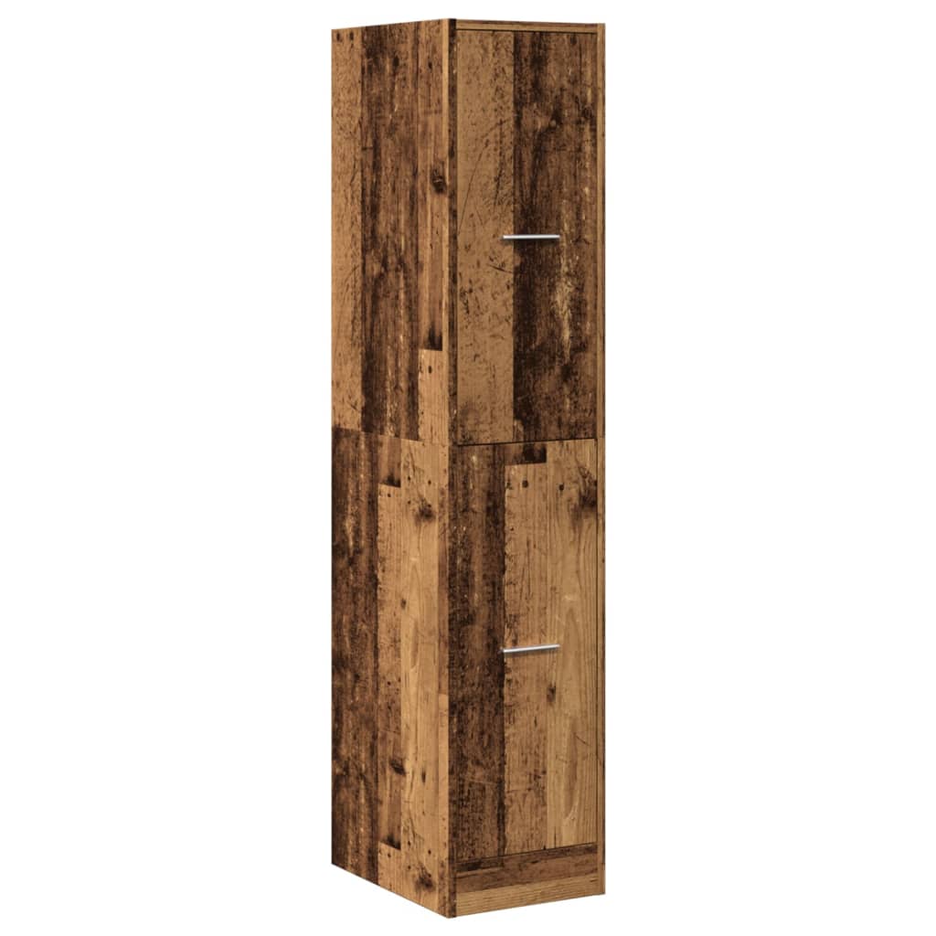 Apothecary cabinet old wood look 30x41x144.5 cm wood material