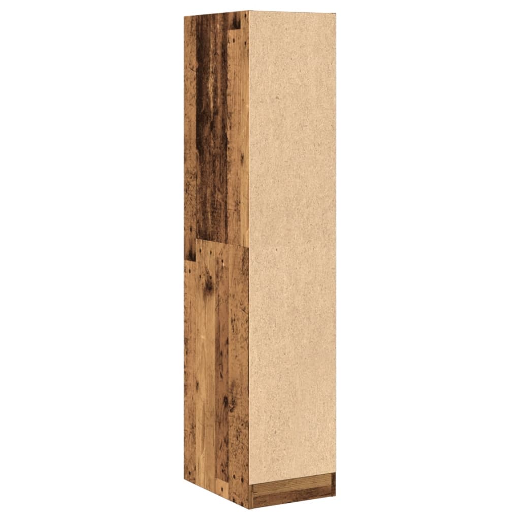 Apothecary cabinet old wood look 30x41x144.5 cm wood material