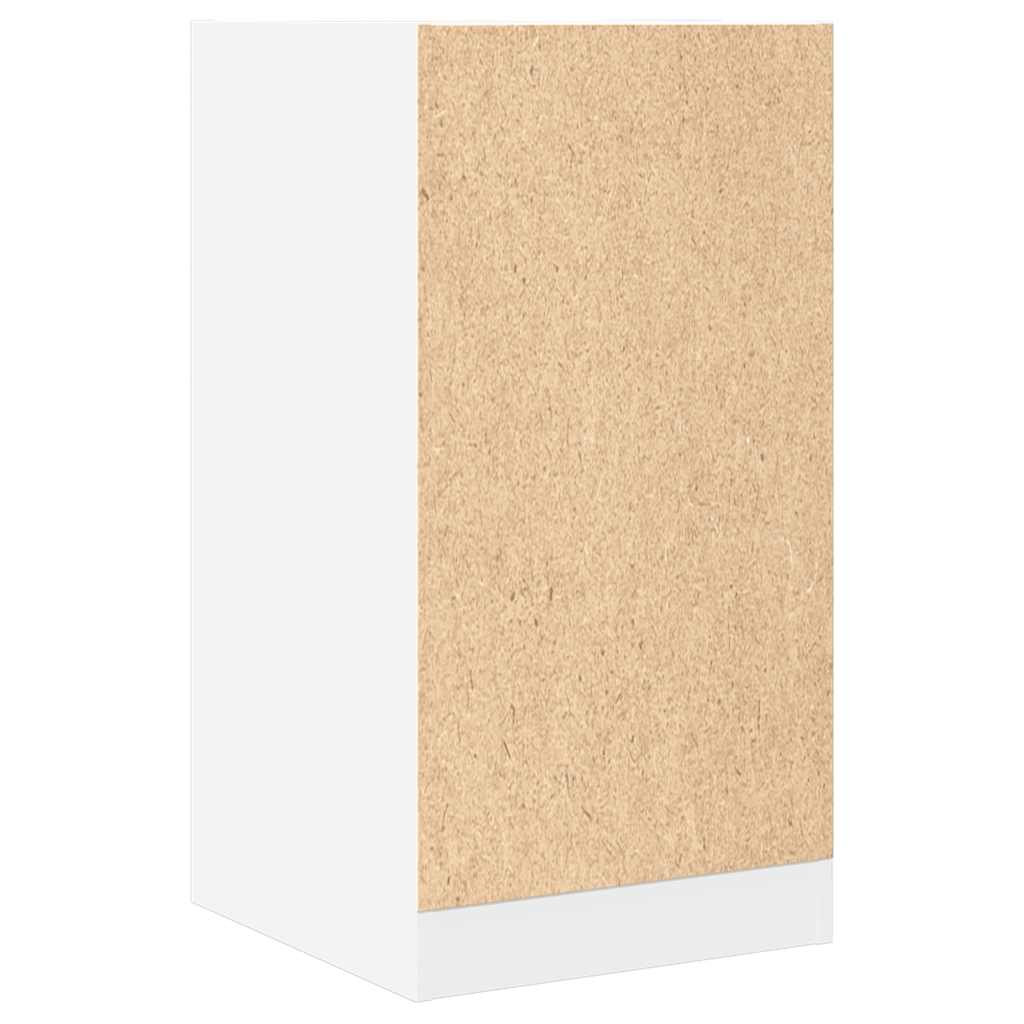 Apothecary Cabinet White 40x41x77.5 cm Wood Material