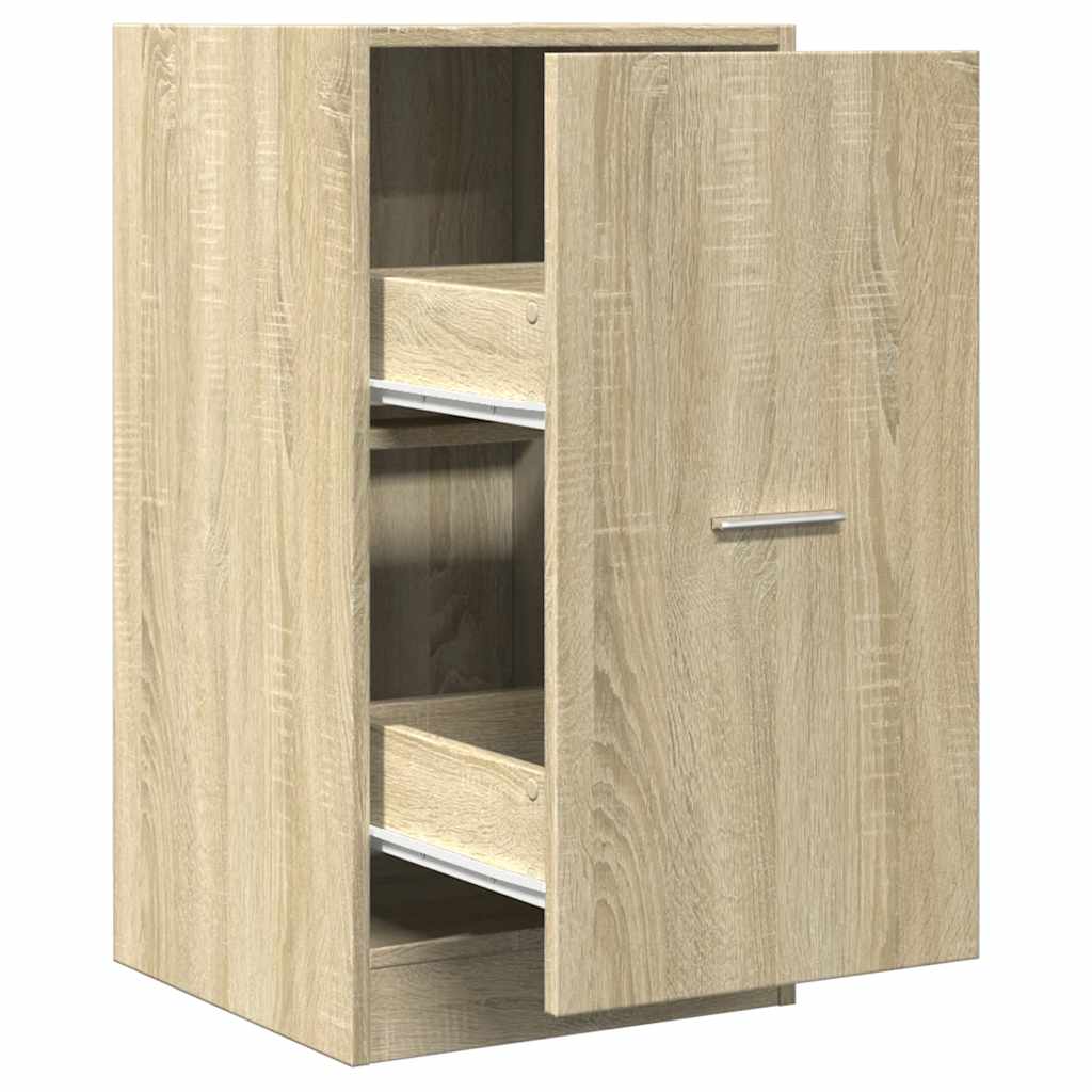 Apothecary Cabinet Sonoma Oak 40x41x77.5 cm Wood Material