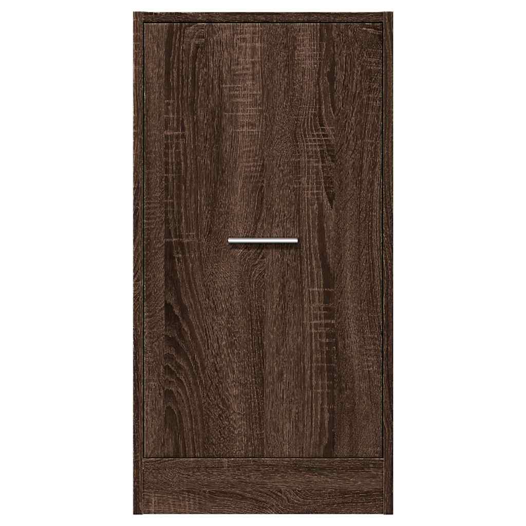 Apothecary Cabinet Brown Oak Look 40x41x77.5 cm Wood Material