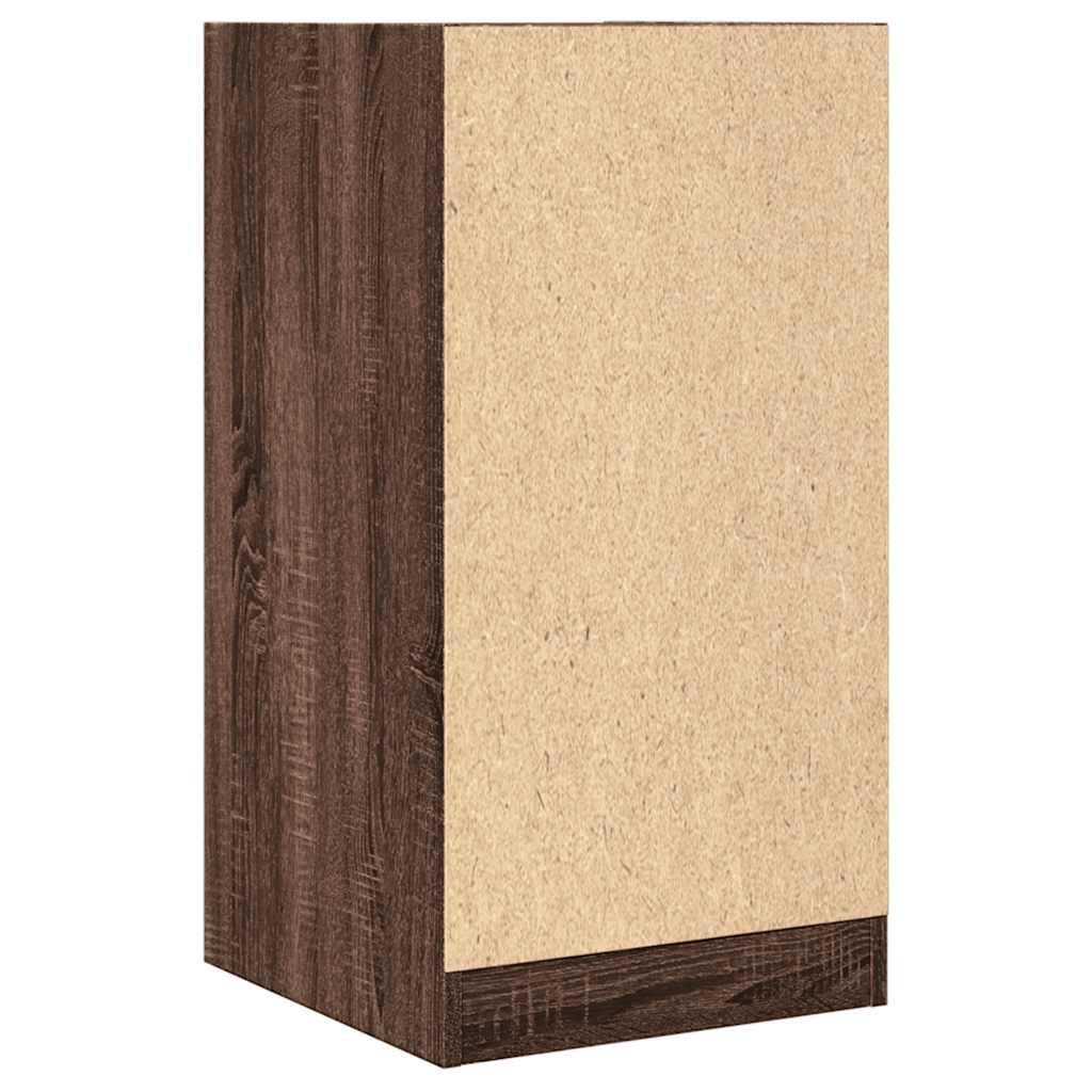 Apothecary Cabinet Brown Oak Look 40x41x77.5 cm Wood Material