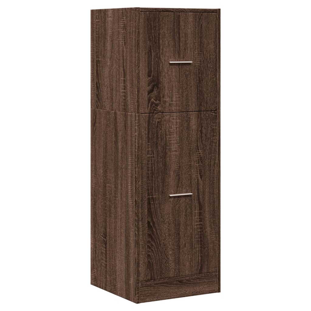 Apothekerschrank Eichen-Optik 40x41x118 cm Holzwerkstoff