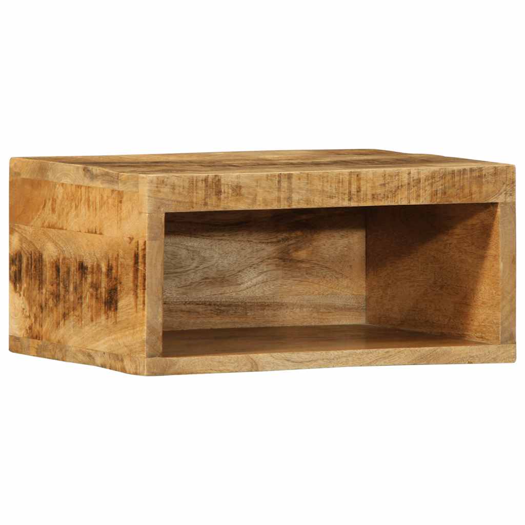 TV wall cabinet 40x30x19 cm Rough mango wood