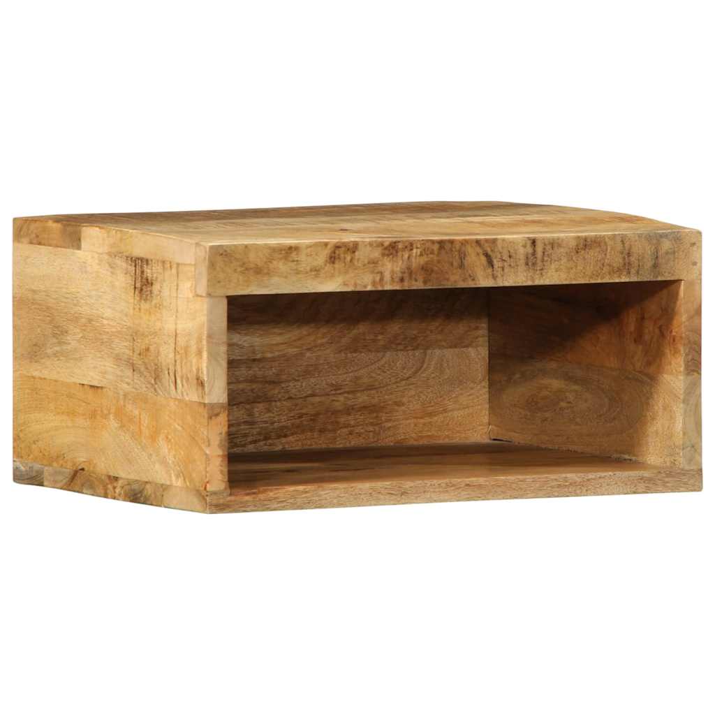 TV wall cabinet 40x30x19 cm Rough mango wood