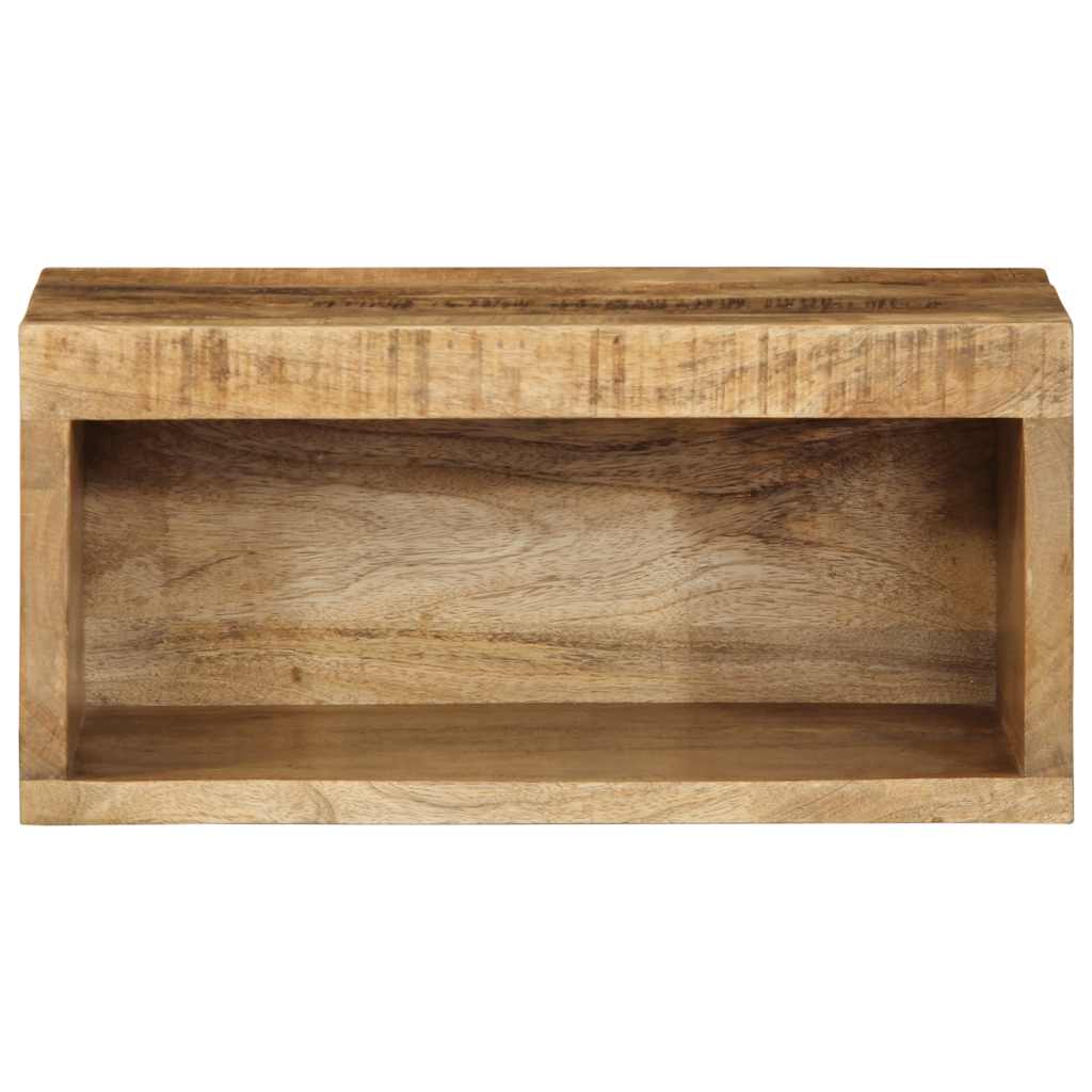 TV wall cabinet 40x30x19 cm Rough mango wood