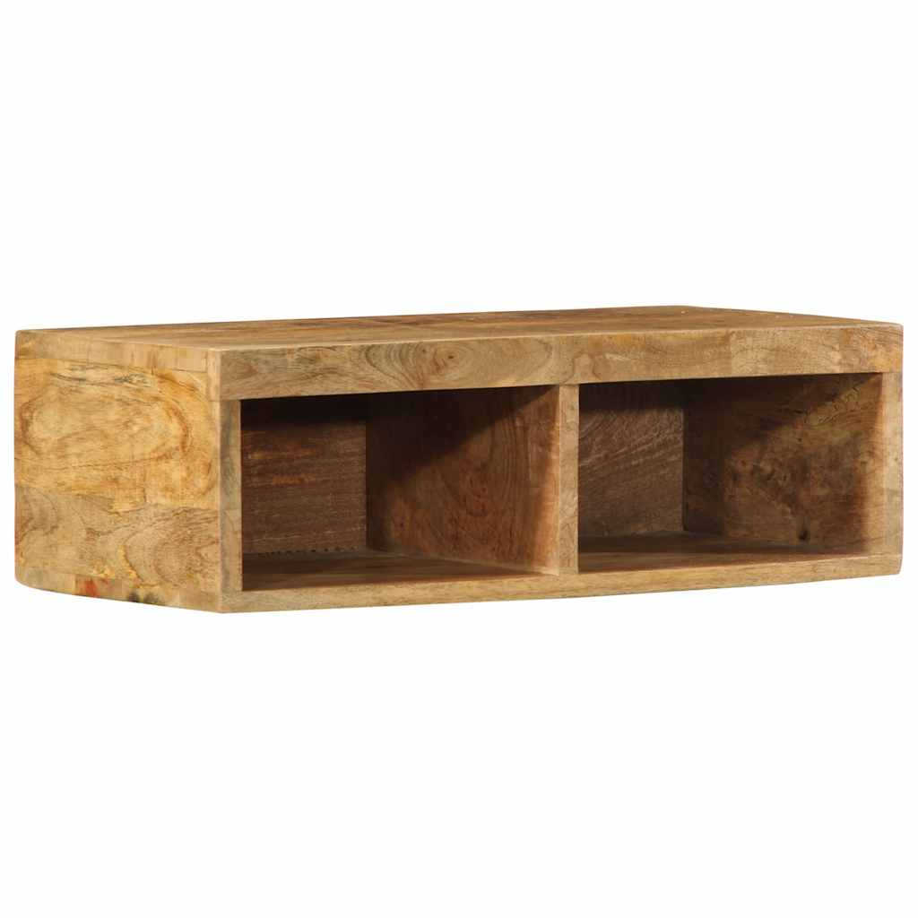 TV wall cabinet 60x30x19 cm Rough mango wood