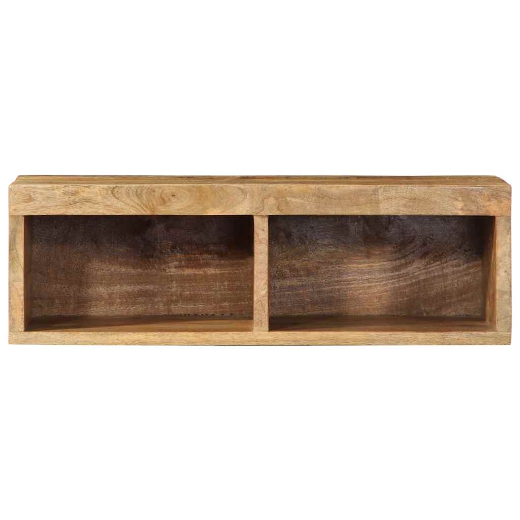 TV wall cabinet 60x30x19 cm Rough mango wood